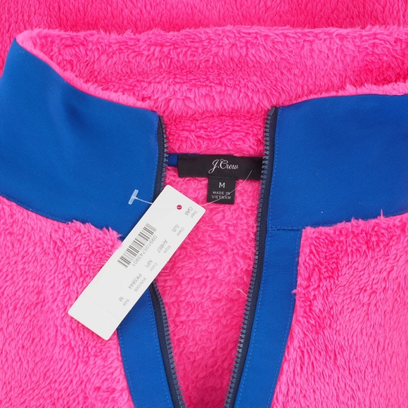 J. Crew Superplush Sherpa Half-Zip Pullover - Picture 9 of 9